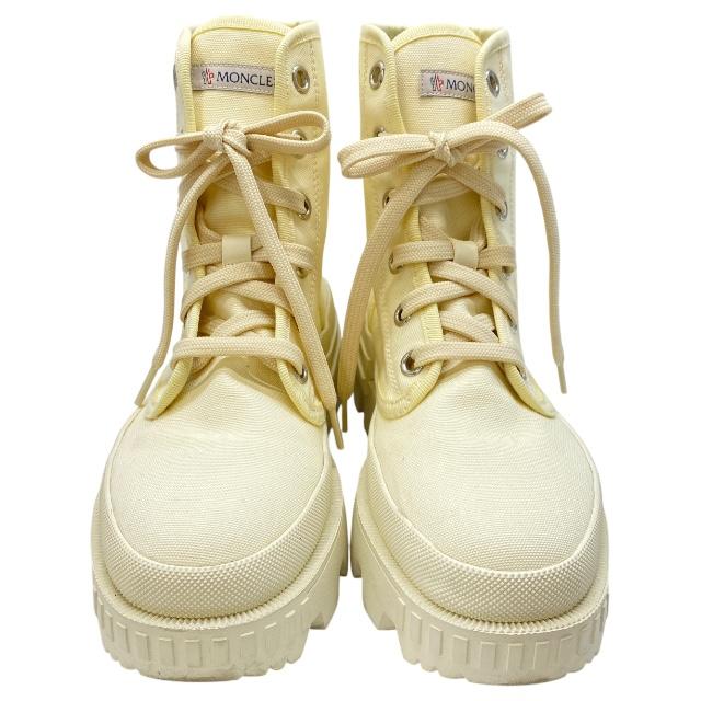 MONCLER モンクレール　ハイカットブーツ　ブーツ ⭐︎MONCLER モンクレール⭐︎ブラック ハイカットブーツ 37