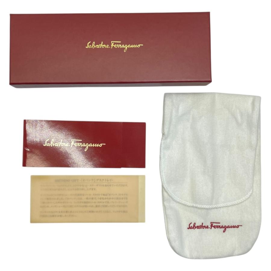フェラガモ　ノベルティ　ジュエリートレイ FERRAGAMO（フェラガモ） ガンチーニ 小物 トレイ デスクトレイ トレー
