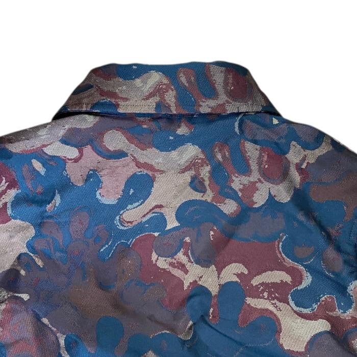 未使用 ディオール×ピータードイグ カモフラージュ ブルゾン ジャケット マルチカラー ポリエステル 143C402A5336 DIOR×PETER DOIGの画像
