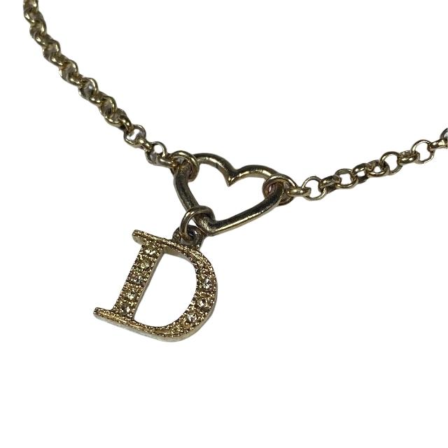 Christian Dior ディオール ブレスレット バングル ハート Dロゴ