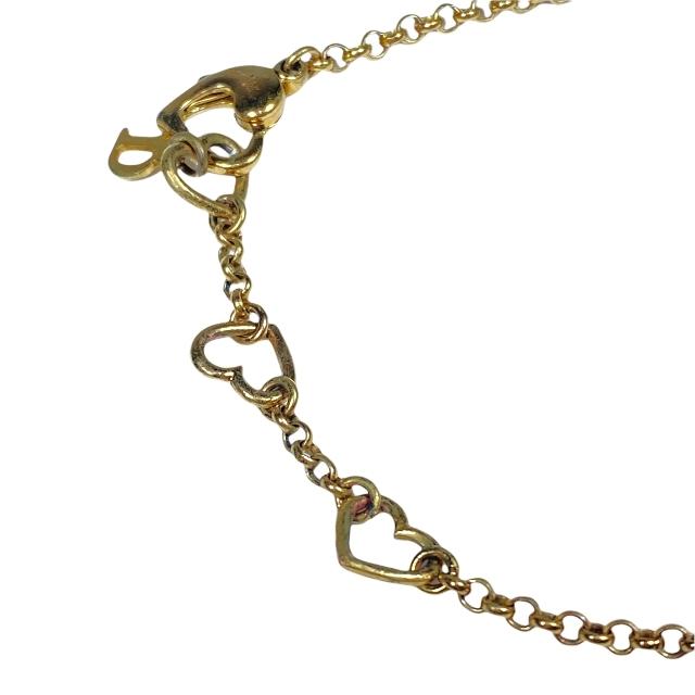 Christian Dior ディオール ブレスレット バングル ハート Dロゴ