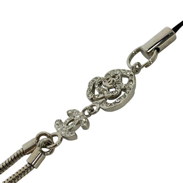 CHANEL シャネルチャーム　キーホルダー　シルバー CHANEL シルバー色 チェーン ココマーク チャーム キーホルダー