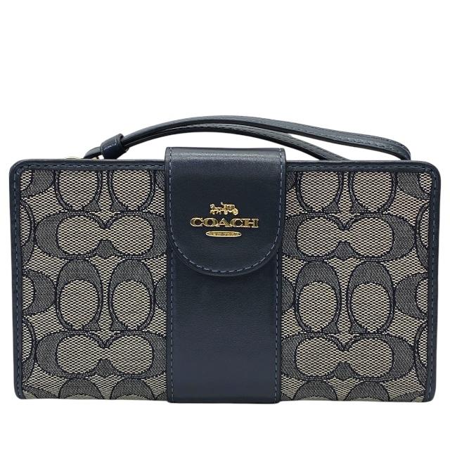 COACH（コーチ） 財布 二つ折り財布 折財布 ロングウォレット ロゴ