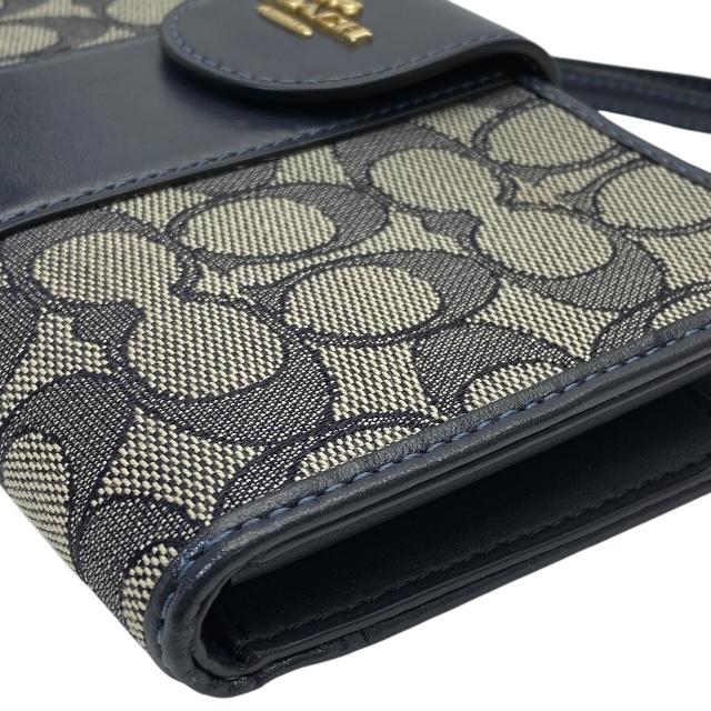COACH（コーチ） 財布 二つ折り財布 折財布 ロングウォレット ロゴ