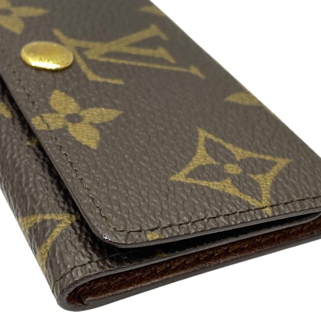 ルイヴィトン M62631 キーケース ブラウン  LOUIS VUITTON キーケース4本用 モノグラム LOUIS VUITTON（ルイ・ヴィトン） キーケース モノグラム レディース