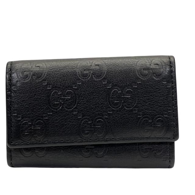 GUCCI（グッチ） 138098 グッチシマ 6連 キーケース キーフック レザー