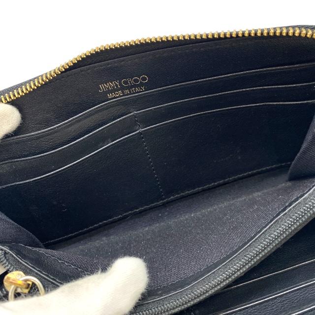 JIMMY CHOO（ジミーチュウ） 財布 長財布 ロングウォレット ラウンド