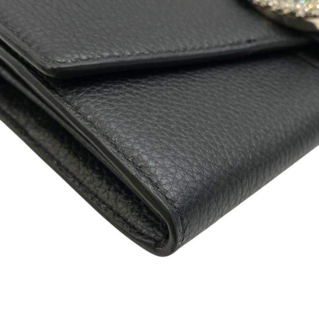 ●美品●ジミーチュウ　長財布　マットブラック JIMMY CHOO ジミーチュウ 財布 長財布 Jimmy Choo BLACK