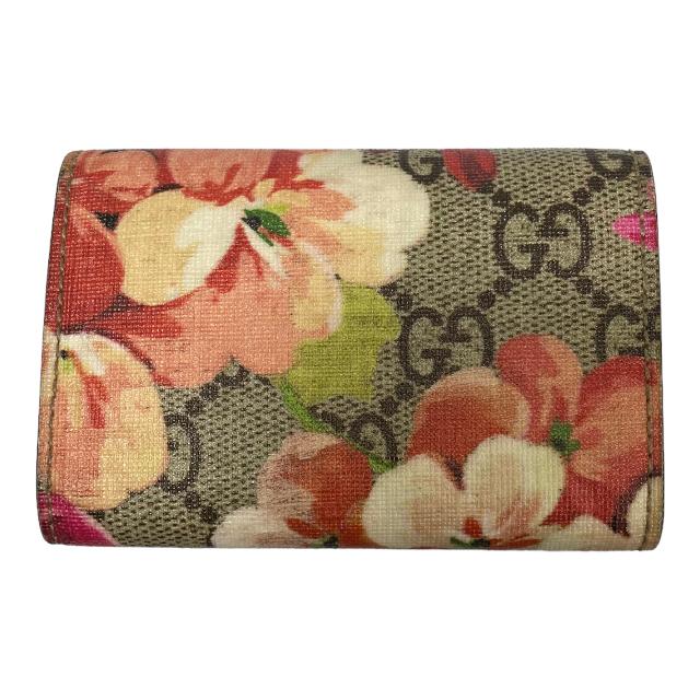 【美品✨】グッチ　GGブルームス　花柄　GGスプリーム　６連キーケース 楽天市場】GUCCI グッチ 6連キーケースコーティングGGキャンバス