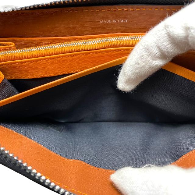 【美品】Paul Smith ポールスミス 財布 長財布 ロングウォレット ラウンドファスナー ロゴ レザー ブラック 黒｜econext｜08