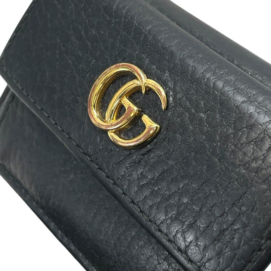 GUCCI（グッチ） GGマーモント 三つ折財布 ミニ財布 ミニウォレット