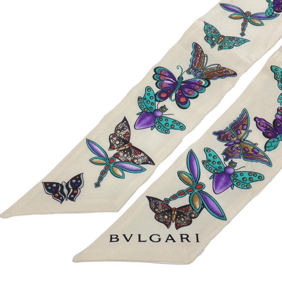 BVLGARI（ブルガリ） シェリー スカーフ ツイリースカーフ リボン