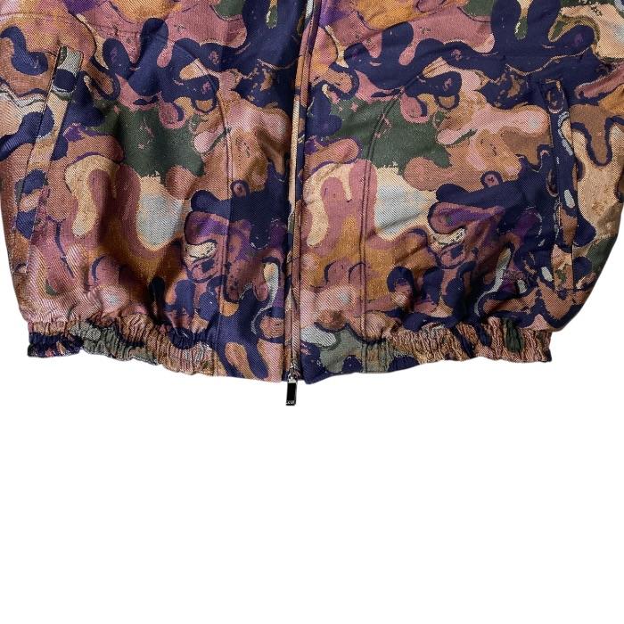 未使用 ディオール×ピータードイグ ライト カモフラージュ ブルゾン ジャケット マルチカラー 143C402A5336 DIOR×PETER DOIG(サイズ48)の画像