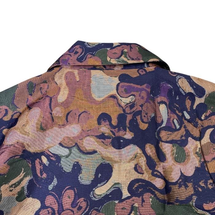 未使用 ディオール×ピータードイグ ライト カモフラージュ ブルゾン ジャケット マルチカラー 143C402A5336 DIOR×PETER DOIG(サイズ48)の画像