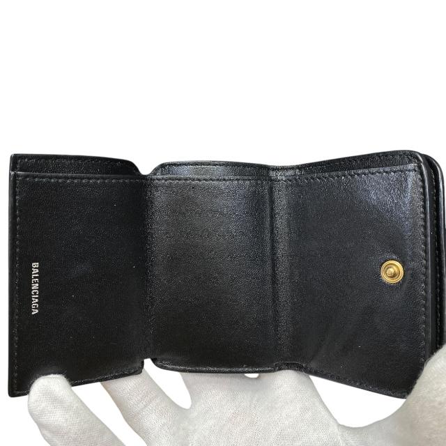 小物 BALENCIAGA 601387 BB Compact Wallet BALENCIAGA（バレンシアガ） 601387 財布 三つ折り財布 折財布