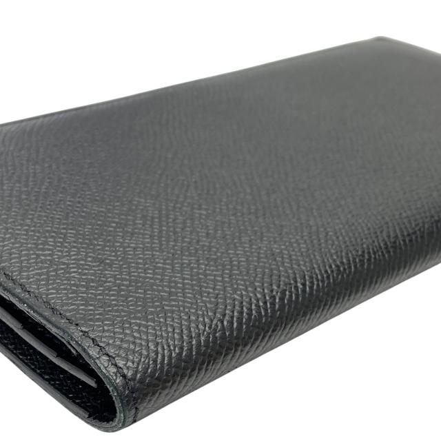 エルメス MC2メンデルロングウォレット 二つ折り札入れ 長財布 ブラック HERMES（エルメス） 【美品】HERMES MC2 メンデル 二つ折り財布 折り