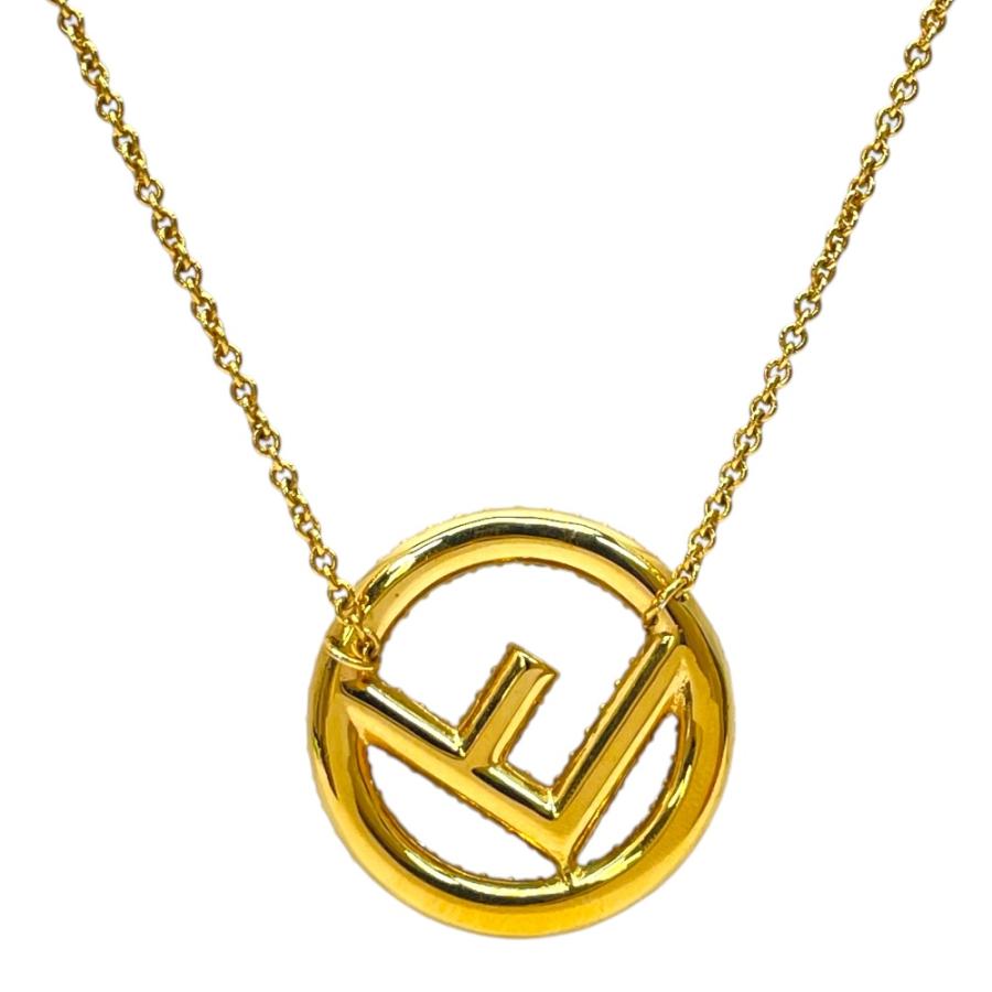 FENDI（フェンディ） エフイズフェンディ FF ロゴ ロングネックレス
