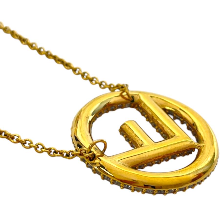 FENDI（フェンディ） エフイズフェンディ FF ロゴ ロングネックレス