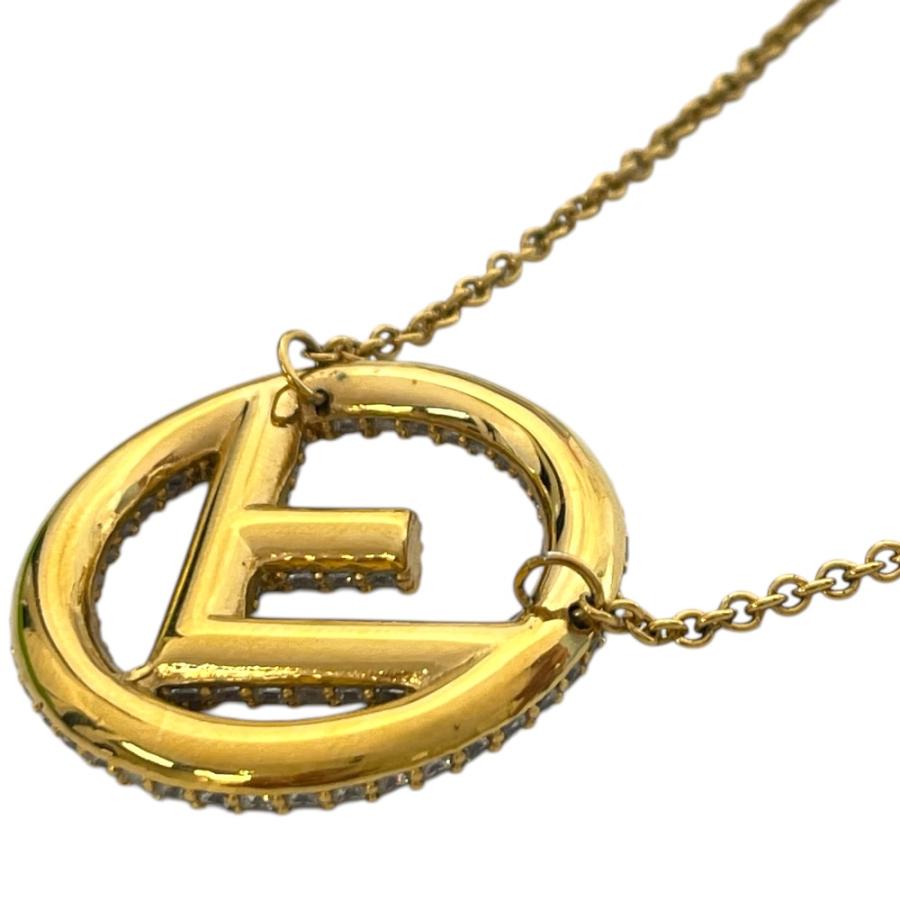 FENDI（フェンディ） エフイズフェンディ FF ロゴ ロングネックレス