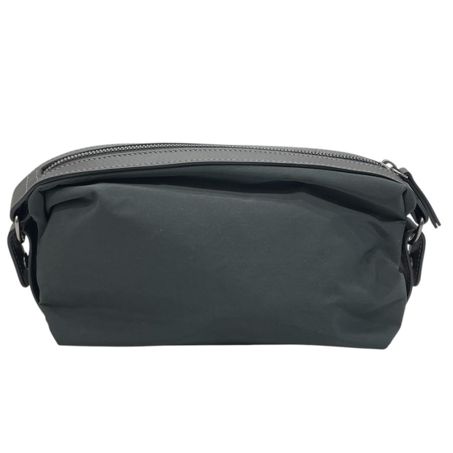 ブルネロクチネリ ポーチ トラベル ケース ポリエステル レザー グレー ロゴ BRUNELLO CUCINELLI_2