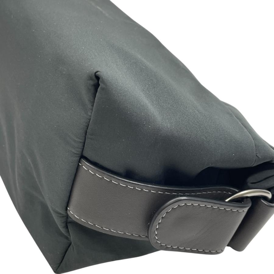 ブルネロクチネリ ポーチ トラベル ケース ポリエステル レザー グレー ロゴ BRUNELLO CUCINELLI_4