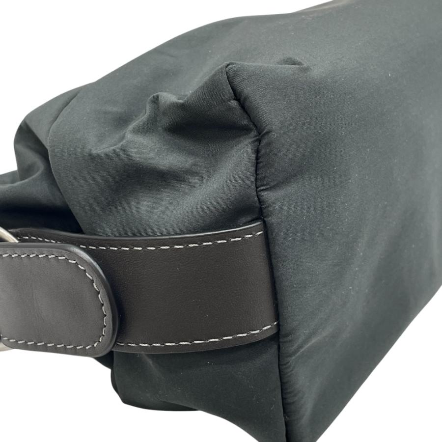 ブルネロクチネリ ポーチ トラベル ケース ポリエステル レザー グレー ロゴ BRUNELLO CUCINELLI_5