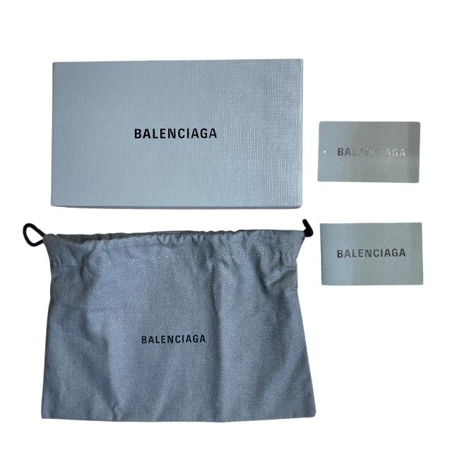 BALENCIAGA バレンシアガ ストラップ付カードケース 594548 ケース ネオンイエロー 中古B+ 【送料無料】 A-8763【質屋出品】 BALENCIAGA - BALENCIAGA バレンシアガ ストラップ付カードケース