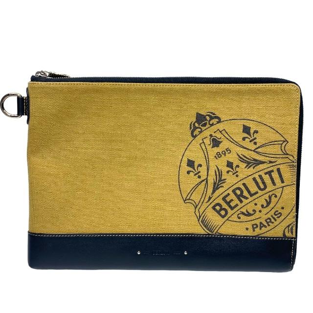 BerlutiニノGM クラッチバッグ ベルルッティファスナー