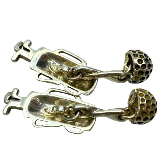 Tiffany & Co. カフスボール Tiffany Barbell Bead Ball Cufflinks in Sterling Silver | New