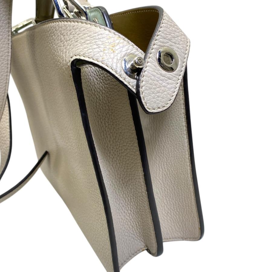 FENDI ピーカブー アイコニック ミニ グレージュ ストラップセット 