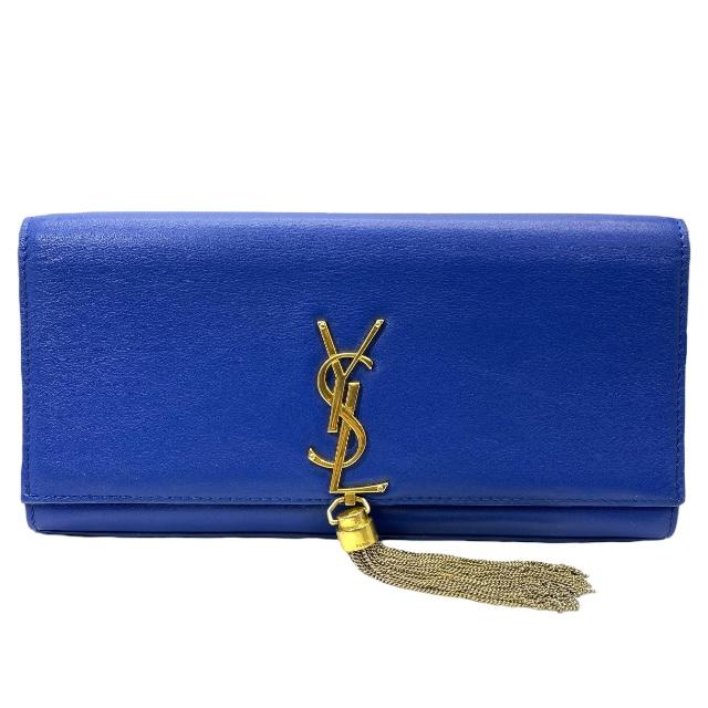 【希少 美品】イヴサンローラン YSL ハンドバック クラッチバッグ 鍵付き SAINT LAURENT サンローラン クラッチバッグ 683827 1JB0E メンズ