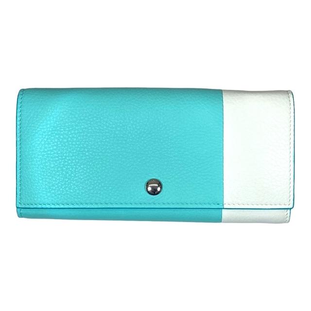 美品】TIFFANY&Co. ティファニー 長財布 財布 コンチネンタル フラップ 