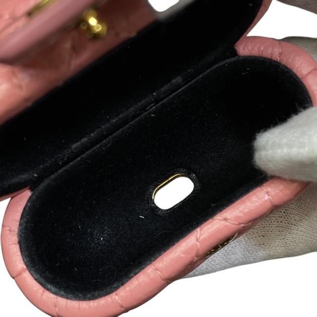 Dior イヤホンケース ギャロップ レザー AirPods ケース ブラウン Dior イヤホンケース ギャロップ レザー AirPods ケース