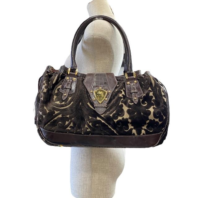 ETRO（エトロ） ハンドバッグ トートバッグ 手持ち鞄 肩掛け ロゴ 