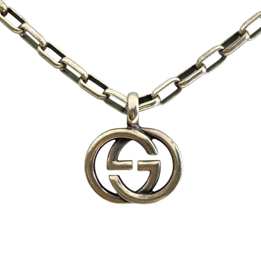 GUCCI（グッチ） インターロッキングG ネックレス ペンダント GGロゴ