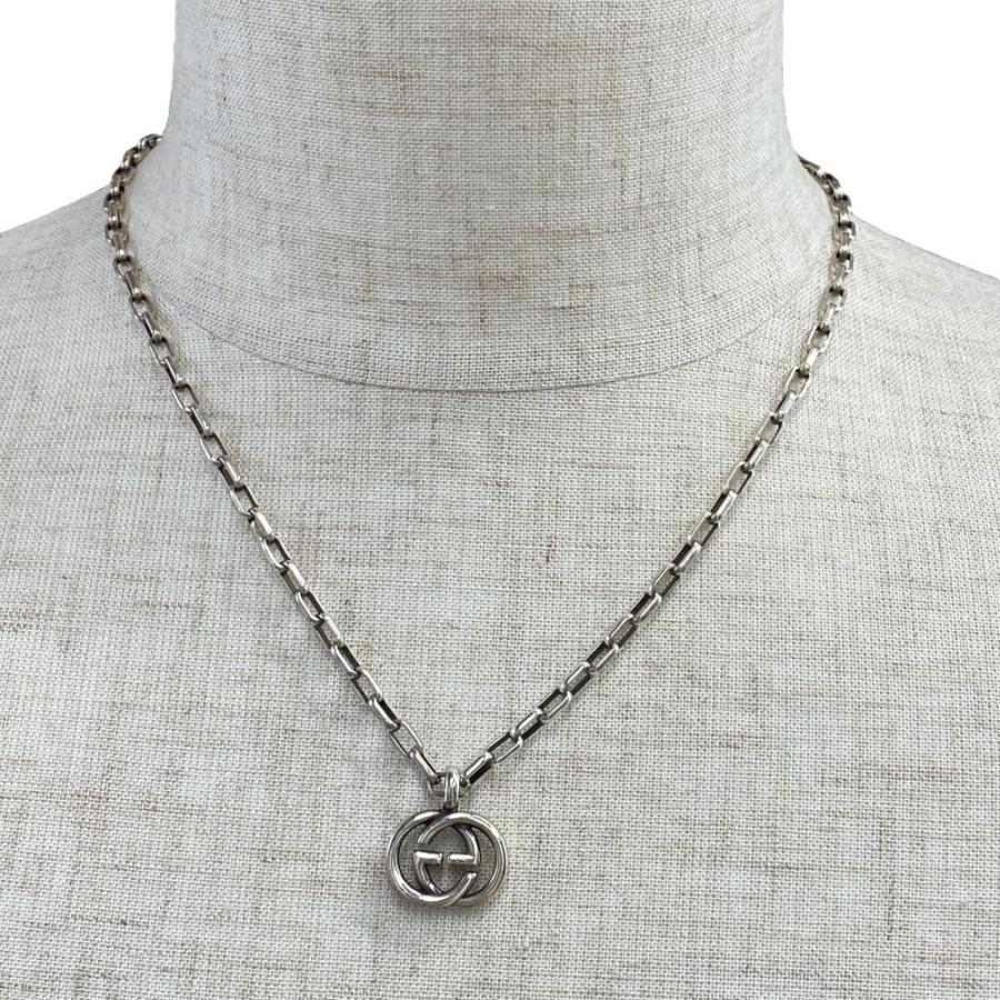 GUCCI（グッチ） インターロッキングG ネックレス ペンダント GGロゴ