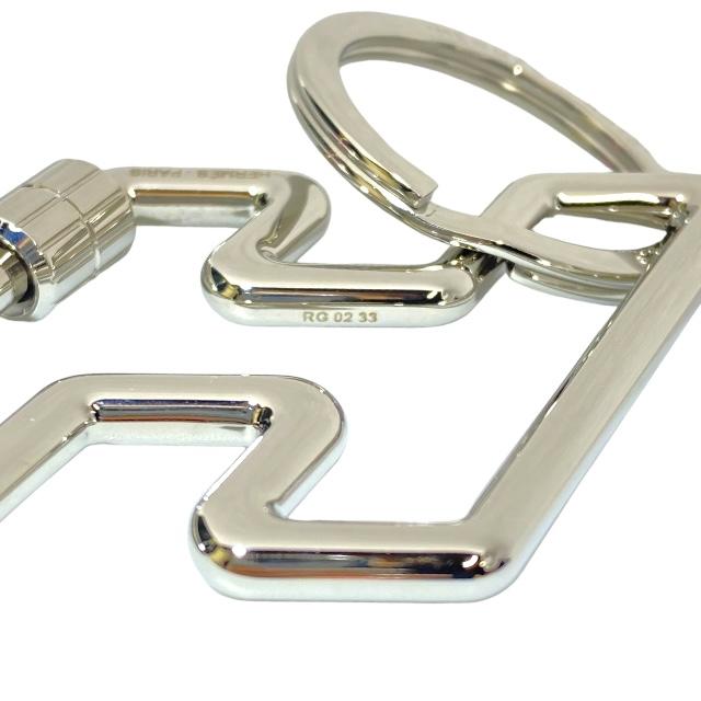 HERMES エルメス H・トゥ・スピード チャーム キーリング