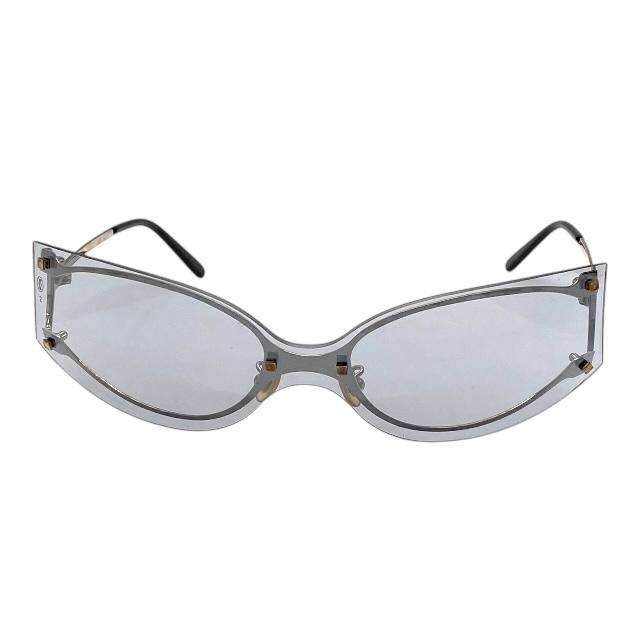 極美品✨カルティエ 南青山店オープン記念モデル リムレス サングラス シルバー 極美品✨カルティエ 南青山店オープン記念モデル リムレス サングラス