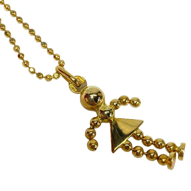 UNOAERRE ウノアエレ ネックレス ペンダント 750 YG 18金 イエロー