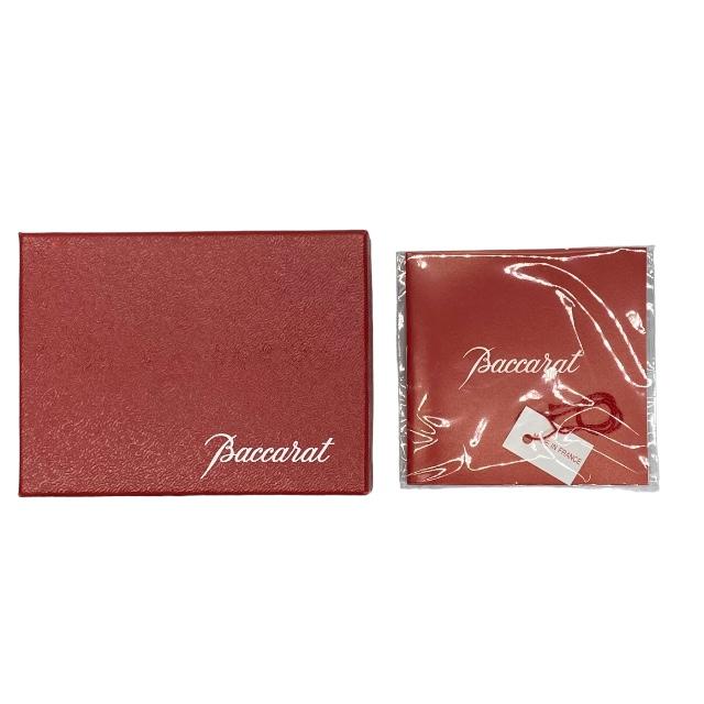 ＢＡＣCARAT 美しいレッドハ－トクリスタル　箱付き新品未使用品 新品未使用✨Baccarat✨高級 バカラグラス クリスタル 2018 箱