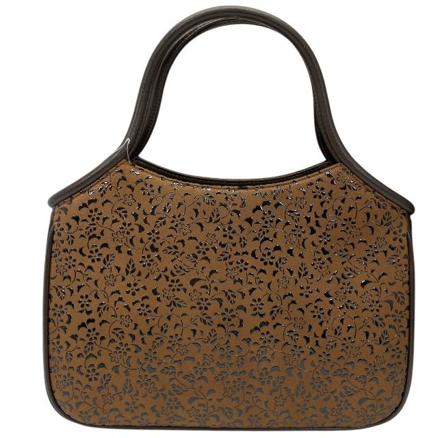 印傳屋（INDEN-YA） 印伝 ハンドバッグ トートバッグ 和装バッグ