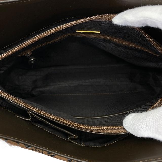 印傳屋（INDEN-YA） 印伝 ハンドバッグ トートバッグ 和装バッグ 