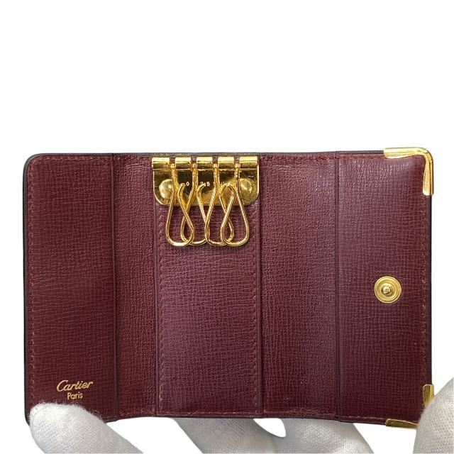 Cartier（カルティエ） マストライン 4連 キーケース コンパクト 小物