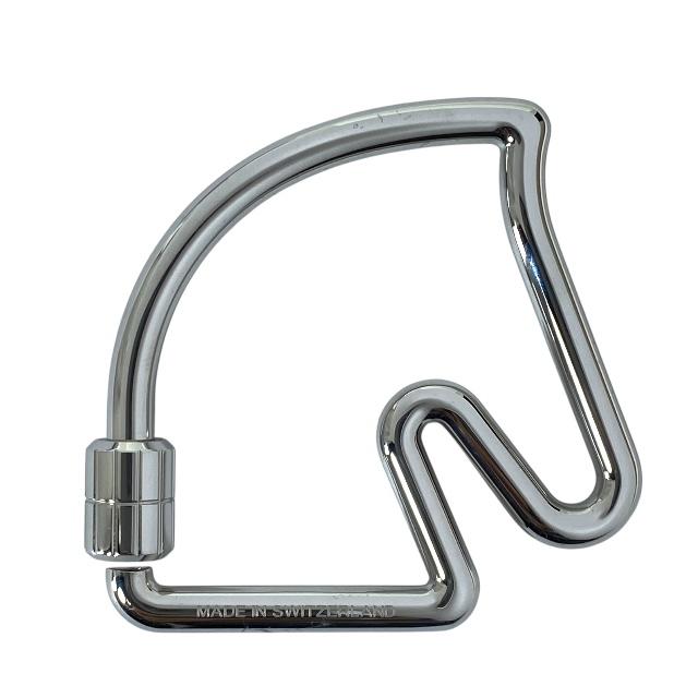 Hermes エルメス シュバル キーリング チャーム シルバー メタル エルメス シュバル キーリング メタル シルバー チャーム