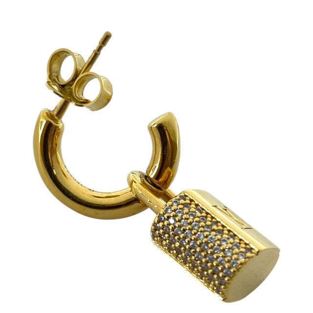 LOUIS VUITTON ルイヴィトン M01583 LVパドロック ピアス アクセサリー