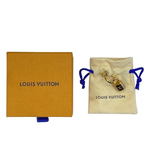 LOUIS VUITTON ルイヴィトン M01583 LVパドロック ピアス アクセサリー