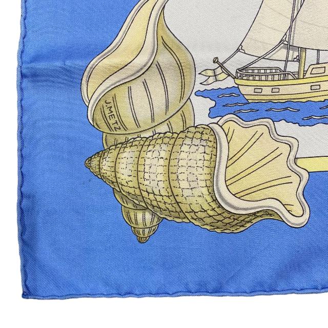 激安通販の エルメス スカーフ ショール 大判 カレ90 AZVLEJOS 貴族船