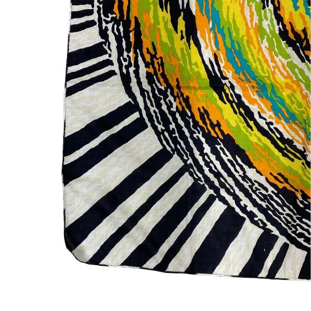 MISSONI ミッソーニ スカーフ 大判 ストール総柄 コットン ロゴ