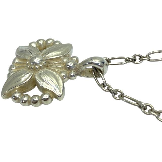  　ネックレス　1998　エーデルワイス　シルバー　925 ジョージジェンセン Georg Jensen デザイン ネックレス フラワー