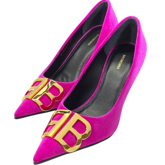 BALENCIAGA（バレンシアガ） 【美品】バレンシアガ BBパンプス ヒール